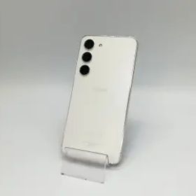 【中古】SAMSUNG docomo 【SIMフリー】 Galaxy S23 クリーム 8GB 256GB SC-51D【福岡天神】保証期間１ヶ月【ランクC】