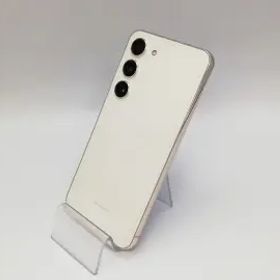 【中古】SAMSUNG 楽天モバイル 【SIMフリー】 Galaxy S23 クリーム 8GB 256GB SM-S911C【小倉駅前】保証期間１ヶ月【ランクC】