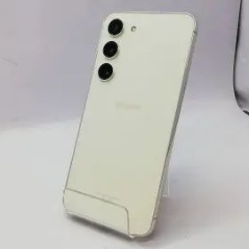【中古】SAMSUNG docomo 【SIMフリー】 Galaxy S23 クリーム 8GB 256GB SC-51D【立川フロム中武】保証期間１ヶ月【ランクA】
