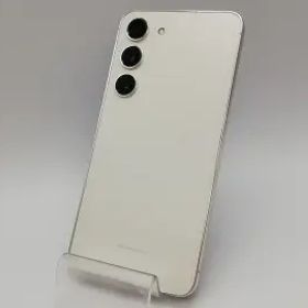 【中古】SAMSUNG 楽天モバイル 【SIMフリー】 Galaxy S23 クリーム 8GB 256GB SM-S911C【府中ル・シーニュ】保証期間１ヶ月【ランクB】