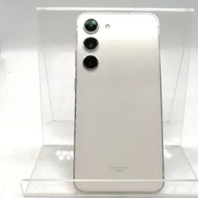 【中古】SAMSUNG au 【SIMフリー】 Galaxy S23 クリーム 8GB 256GB SCG19【大阪本店】保証期間１ヶ月【ランクB】