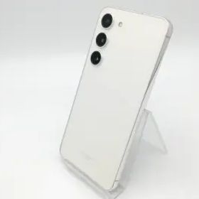 【中古】SAMSUNG au 【SIMフリー】 Galaxy S23 クリーム 8GB 256GB SCG19【鹿児島中町】保証期間１ヶ月【ランクB】