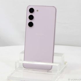 (中古)SAMSUNG Galaxy S23 256GB ラベンダー SC-51D docomo SIMフリー(349-ud)