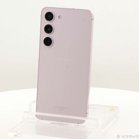 (中古)SAMSUNG Galaxy S23 256GB ラベンダー SC-51D docomo SIMフリー(276-ud)