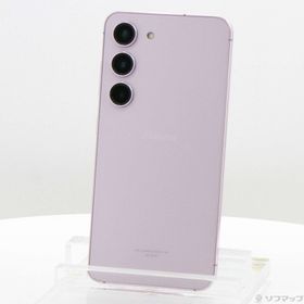 (中古)SAMSUNG Galaxy S23 256GB ラベンダー SC-51D docomo SIMフリー(247-ud)