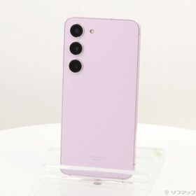 (中古)SAMSUNG Galaxy S23 256GB ラベンダー SCG19 au SIMフリー(305-ud)