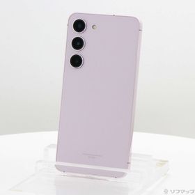 (中古)SAMSUNG Galaxy S23 256GB ラベンダー SC-51D docomo SIMフリー(198-ud)