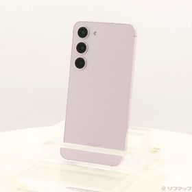 (中古)SAMSUNG Galaxy S23 256GB ラベンダー SCG19 au SIMフリー(276-ud)
