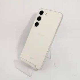 【中古】SAMSUNG docomo 【SIMフリー】 Galaxy S23 クリーム 8GB 256GB SC-51D【新宿】保証期間１ヶ月【ランクB】