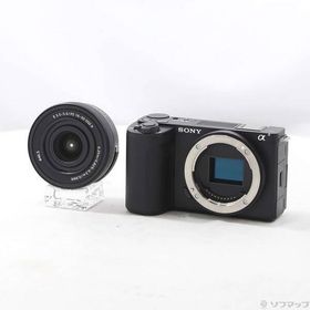 〔中古〕SONY(ソニー) VLOGCAM ZV-E10 II パワーズームレンズキット ブラック ZV-E10M2K B〔198-ud〕