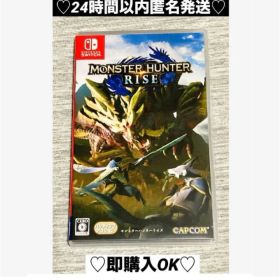 任天堂スイッチソフトモンスターハンターライズレディースメンズハント（動作確認⭕️）