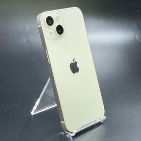 【全額返金保証】【最速発送】 iPhone 13 128GB スターライト Softbank SIMフリー 白ロム 動作確認済 83%