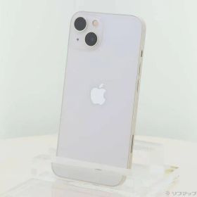 ソフマップ 〔中古品〕 iPhone13 128GB スターライト MLND3J／A SIMフリー【352】
