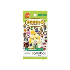 任天堂 どうぶつの森amiiboカード 第1弾 1パック（3枚入り）