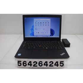 ノートパソコン Lenovo ThinkPad L380 Core i5 8250U 1.6GHz/8GB/256GB(SSD)/13.3W/FWXGA(1366x768)/Win11