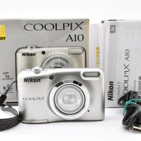 新品級★ニコン Nikon COOLPIX A10 シルバー #788
