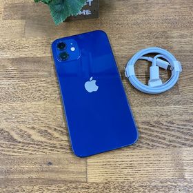 バッテリー 95% iPhone12 64GB ブルー 国内SIMフリー 送料無料