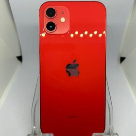 ○SIMフリー iPhone12 128GB レッド バッテリー78%