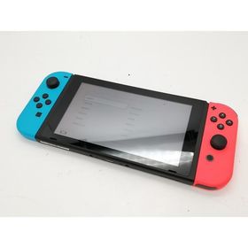 【中古】Nintendo Switch 本体 Joy-Con(L) ネオンブルー/(R) ネオンレッド HAC-S-KABAA 【2017年3月】【府中ル・シーニュ】保証期間１ヶ月【ランクB】