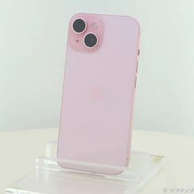 ソフマップ 〔中古品〕 iPhone15 128GB ピンク MTMJ3J／A SIMフリー【352】