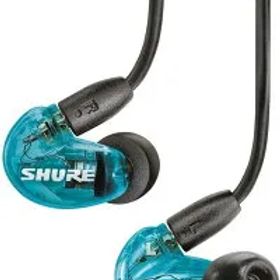【新品】SHURE シュア 高遮音性イヤホン(有線タイプ) SE215SPE-A トランスルーセントブルー ゲーム ゲーミング カナル型 音楽 スペシャル
