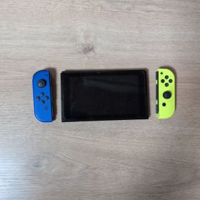 液晶美品 NintendoSwitch本体 ネオンブルー ネオンイエロー 完動品