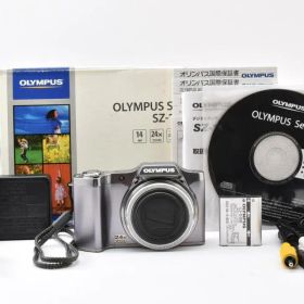良品★オリンパス OLYMPUS SZ-14 シルバー★元箱・取説付 #805