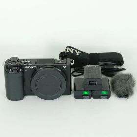 [良品 | シャッター数11,020回｜バッテリー2個付] SONY VLOGCAM ZV-E10 [ボディ ブラック] | SONY Eマウント