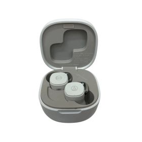 audio-technica (オーディオテクニカ) ワイヤレスイヤホン ATH-SQ1TW2 ホワイト 家電/065