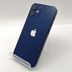 【中古】Apple SoftBank 【SIMロック解除済み】 iPhone 12 mini 64GB ブルー MGAP3J/A【三宮センター】保証期間１週間【ランクC】