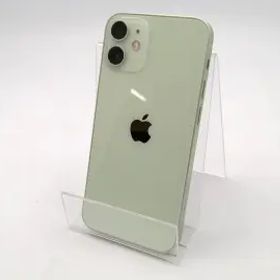 【中古】Apple SoftBank 【SIMロック解除済み】 iPhone 12 mini 64GB グリーン MGAV3J/A【ECセンター】保証期間１ヶ月【ランクB】