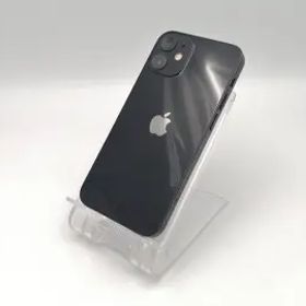 【中古】Apple au 【SIMロック解除済み】 iPhone 12 mini 64GB ブラック MGA03J/A【ECセンター】保証期間１ヶ月【ランクA】