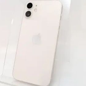 【中古】Apple 国内版 【SIMフリー】 iPhone 12 mini 128GB ホワイト MGDM3J/A【津田沼】保証期間１ヶ月【ランクC】