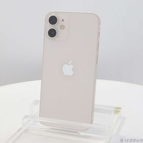 (中古)Apple iPhone12 mini 128GB ホワイト NGDM3J/A SIMフリー(269-ud)