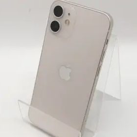 【中古】Apple au 【SIMロック解除済み】 iPhone 12 mini 128GB ホワイト MGDM3J/A【津田沼】保証期間１ヶ月【ランクC】