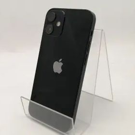 【中古】Apple 国内版 【SIMフリー】 iPhone 12 mini 256GB ブラック MGDR3J/A【ECセンター】保証期間１ヶ月【ランクC】