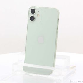 (中古)Apple iPhone12 mini 128GB グリーン MGDQ3J/A SIMフリー(262-ud)