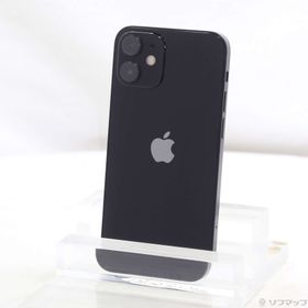 (中古)SoftBank iPhone12 mini 128GB ブラック MGDJ3J/A SoftBank (ネットワーク利用制限▲)(262-ud)