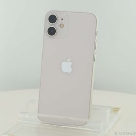 (中古)Apple iPhone12 mini 128GB ホワイト MGDM3J/A SIMフリー(276-ud)