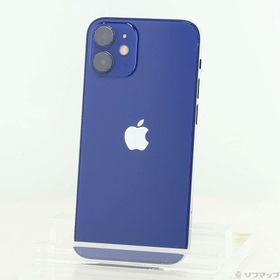 (中古)Apple iPhone12 mini 128GB ブルー MGDP3J/A SIMフリー(305-ud)