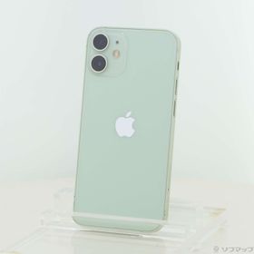 (中古)Apple iPhone12 mini 128GB グリーン MGDQ3J/A SIMフリー(269-ud)