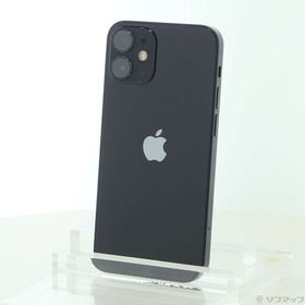 (中古)Apple iPhone12 mini 128GB ブラック MGDJ3J/A SIMフリー(269-ud)