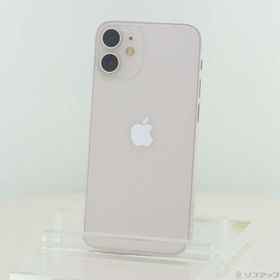 (中古)Apple iPhone12 mini 128GB ホワイト MGDM3J/A SIMフリー(276-ud)