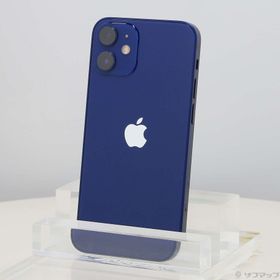 (中古)Apple iPhone12 mini 128GB ブルー MGDP3J/A SIMフリー(262-ud)