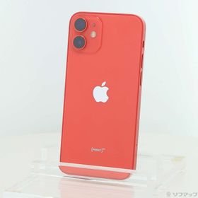 (中古)Apple iPhone12 mini 64GB プロダクトレッド MGAE3J/A SIMフリー(251-ud)