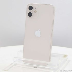 (中古)SoftBank iPhone12 mini 256GB ホワイト MGDT3J/A SoftBank(262-ud)
