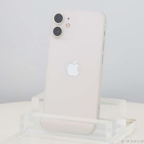 (中古)Apple iPhone12 mini 256GB ホワイト MGDT3J/A SIMフリー(258-ud)