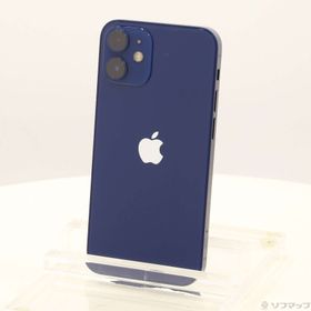 (中古)Apple iPhone12 mini 64GB ブルー MGAP3J/A SIMフリー(262-ud)