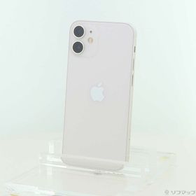 (中古)Apple iPhone12 mini 256GB ホワイト MGDT3J/A SIMフリー(258-ud)