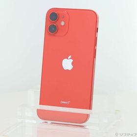 (中古)Apple iPhone12 mini 128GB プロダクトレッド MGDN3J/A SIMフリー(305-ud)